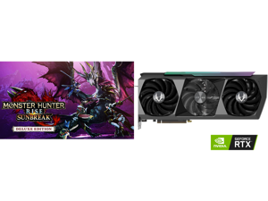 Monster Hunter Rise: Sunbreak Deluxe Edition - PC [Online Game Code] and ZOTAC AMP Extreme Holo GeForce RTX 3070 Ti Video Card ZT-A30710B-10P