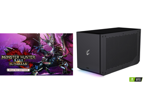 Monster Hunter Rise: Sunbreak Deluxe Edition - PC [Online Game Code] and GIGABYTE AORUS GeForce RTX 3080 10GB GDDR6X PCI Express 4.0 ATX GAMING BOX GV-N3080IXEB-10GD (rev. 2.0) (LHR)