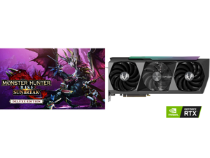 Monster Hunter Rise: Sunbreak Deluxe Edition - PC [Online Game Code] and ZOTAC AMP Extreme Holo GeForce RTX 3080 Ti Video Card ZT-A30810B-10P