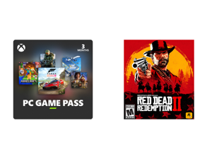PC Game Pass (100+ PC Games All You Can Play) 3 Month US Region [Digital Code] and Red Dead Redemption 2 for PC [Online Game Code]