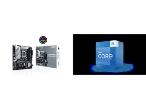 ASUS Prime Z790M-Plus D4 LGA 1700(Intel® 12th13th Gen) microATX motherboard (PCIe® 5.0 3xM.2 slots 10+1 DrMOS DDR41 Gb LAN DP USB 3.2 Gen 2x2 Type-C® front USB 3.2 Gen 1 Type-C® Thunderbolt) and Intel Core i5-13500 Desktop Processor 14 core