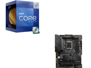 Intel Core i912900K  Core i9 12th Gen Alder Lake 16Core 8P8E 32 GHz LGA 1700 125W Intel UHD Graphics 770 Desktop Processor  BX8071512900K and MSI MAG Z690 TOMAHAWK WIFI LGA 1700 Intel Z690 SATA 6Gbs DDR5 ATX Intel Motherboard