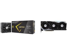Seasonic VERTEX GX750 750W 80 Gold ATX 30  PCIe 50 Compliant Full Modular Fan Control in Fanless Silent and Cooling Mode for Gaming and HighPerformance Systems 12751GXAFS and GIGABYTE Gaming GeForce RTX 3060 Ti Video Card GVN306TXGAM