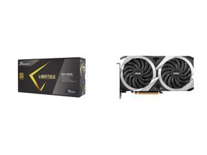Seasonic VERTEX GX850 850W 80 Gold ATX 30  PCIe 50 Compliant Full Modular Fan Control in Fanless Silent and Cooling Mode for Gaming and HighPerformance Systems 12851GXAFS and MSI Mech Radeon RX 6750 XT Video Card RX 6750 XT MECH 2X 12