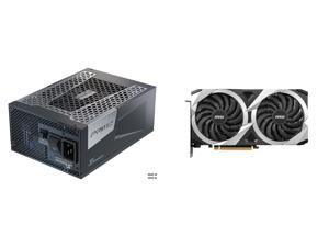 Seasonic PRIME TX1600 1600W 80 Titanium Full Modular Fan Control in Fanless Silent and Cooling Mode Perfect Power Supply for Gaming and HighPerformance Systems SSR1600TR and MSI Mech Radeon RX 6750 XT Video Card RX 6750 XT MECH 2X 12G V