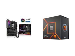 ASUS ROG STRIX X670EE GAMING WIFI 6E Socket AM5 LGA 1718 Ryzen 7000 ATX gaming motherboard ATX 182 power stages PCIe 50 DDR5 support four M2 slots with heatsinks USB 32 Gen 2x2 WiFi 6E and AMD Ryzen 9 7900X  12Core 47 GHz  Sock