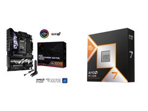 Motherboard CPU Combo -  ASUS ROG CROSSHAIR X870E HERO Bundle with with AMD 9800X3D