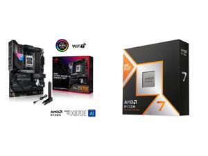 Motherboard CPU Combo -  ASUS ROG STRIX X870E-E GAMING WIFI Bundle with  AMD 100-100001084WOF