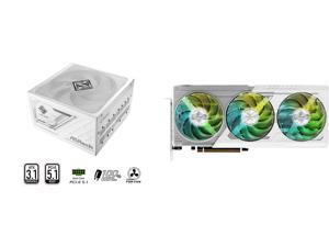 ASRock SL-850GW Gold 850W Full Modular Power Supply ASRock Steel Legend Radeon RX 9070 XT Graphics Card RX9070XT SL 16G