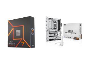 CPU Motherboard Combo - AMD 7700X Bundle with ASUS B850 MAX GAMING WIFI W
