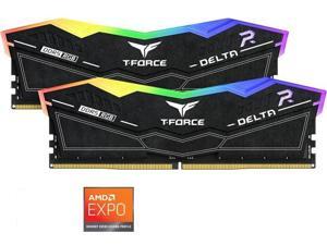 Team T-Force Delta RGB 32GB (2 x 16GB) PC5-51200 DDR5 Desktop Memory