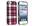 Insten Hot Pink Checker Clip-on Case Cover + Clear Screen Cover Compatible With Apple iPhone 5 / 5s 818571 - image 1