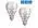 SANSI 27W (250 Watt Equivalent) A21 Omni-directional Ceramic LED Light Bulbs, 4000 Lumens, 3000K Soft Warm White Light, E26 Medium Screw Base Floodlight Bulb, Home Lighting, Non-dimmable (2 Pack) - image 1