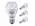 SANSI 16W (150 Watt Equivalent) LED Light Bulbs, 3000K Warm White, A19 LED Bulbs, 2000LM LED, E26 Base, Non-Dimmable, 4-Pack - image 1