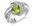 Mystic Divinity 1.25 carats Peridot Ring in Sterling Silver Size 9 - image 2