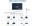 5 inch Security Monitor & Displays, AV/HD/VGA/BNC/USB Input, Built-in Dual Speakers Portable Metal Case LCD Monitor, 800 ... - image 4 