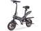 Gyroor C3 Foldable Electric Bike for adults,14"*2.125"tire,LCD Display,36V 10AH battery and 450W brushless motor,3-speed,Max Speed 18.6MPH,Long Range 38 miles,Max load 265lbs-black