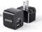 Anker 2-Pack Dual Port 12W USB Wall Charger with Foldable Plug, PowerPort mini, Black