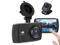 Z-EDGE T4 Dash Cam, Front and Rear Dual Lens, 4.0" Touch Screen Vehicle Camera, 1080P Full HD,  Night Mode, 32GB Card Included (Support Max 256GB), 155 Degree Wide Angle, WDR, G-Sensor, Loop Recording