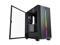 MONTECH SKY ONE LITE ATX Gaming Computer Case with 3 High Airflow Fans, Mesh Front Panel Tempered Glass, ATX Micro-ATX PC Case Mid Tower with ARGB Lighting Strip, TYPE-C & Dual USB 3.0 Ports