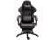 Dowinx PU Leather Gaming Chair with Massage Lumbar Support High Back Adjustable Office PC Chair Swivel Task Computer Chair with Footrest, Black