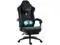 Dowinx Gaming Chair Fabric with Heated Massage Lumbar Support, Big and Tall Game Chair with Breathable Fabric Material, High Back Computer Chair with Footrest and Pocket Spring Cushion for Adult