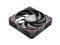Super Flower MEGACOOL 140mm fan, 12-pole motor, PWM, Black/Grey, Computer Case Fan, Anti-Vibration Mounting Pads, SF-PF141-BK, 30mm depth