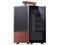 JONSBO T6 Black ITX PC Case, Mini Tower Aluminum Chassis, with Multifunctional Handle,  Solid Wood Veneer SFF PC Case , MB:DTX/ITX, PC Case,Black