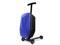 Scooter Hardshell Ride On Luggage for Kids and Adults,Multifunctional 2-in-1 Lightweight Carry On Foldable Suitcase Blue