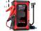 GOOLOO A3 Jump Starter with Air Compressor, 3000A Portable Car Battery Booster (9.0 Gas/6.5L Diesel) with 150PSI Auto-Shutoff Tire Inflator, 12V Lithium Jump Box Car Battery Jumper Starter