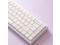 YUNZII Lavender Keycap Set, 142 Keycaps, PBT Sublimation keycaps Cherry Profile Keycaps for Mechanical Keyboard