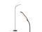 LED Bright Reading and Craft Floor Lamp - SYMPA Modern Standing Pole Light - Dimmable, Adjustable Gooseneck Task Lighting Great in Sewing Rooms, Bedrooms