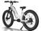 Himiway Zebra Step-Thru Electric Bike with Removable 48V 20Ah Battery, 750W Motor Mountain E-Bike, 26" Fat Tires, 60~80MI Long Range Electric Bicycle for Adults with 25MPH Shimano 7 Speed System White