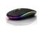 JSHIX Mouse Bluetooth Wireless mouse, supports wired connection, rechargeable, Bluetooth support, wireless link, wired connection, Multifunctional mouse,three-in-one Support laptop, Mac,ipad,ipad Pro