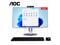 AOC All-in-One Business Desktop 23.8" FHD Display  AMD R5 5600G Processor up to 4.4GHz 16GB RAM 512 GB SSD Windows 11  Wi-Fi Keyboard&Mouse Dual Speakers Adjustable Angle Height PC Office Work/gaming