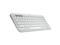 Logitech K380 Pebble Wireless Multi-Device Keyboard for Apple iOS, Apple TV android or Chrome, Bluetooth, Compact Space-Saving Design, PC/Mac/Laptop/Smartphone/Tablet - Off White