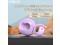 SOBAST open headset, ultra-comfortable, lightweight design, fit the ear, ergonomic earhooks, powerful bass, 36 hours of playback time,  5.3, application control, clear calls, wireless  Purple