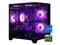 AOACE Gaming PC Desktop INTEL Core i5 14400F 2.5 GHz, NVIDIA RTX 5060 8G DLSS 4, 32GB DDR4 RAM 3200MHz,1TB NVMe PCIe4.0, Wi-Fi6E, Game Design Office console,Sea View Room,Windows 11 Home 64-bit