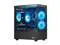 NINGMEI Gaming PC Desktop, Ryzen 7 7700 3.8 GHz (5.3GHz Turbo), NVIDIA RTX 5060 8GB GDDR7, 1TB Gen4 NVMe SSD, 32GB 6000Mhz DDR5 RAM, 650W PSU, Wi-Fi, Win 11,Prebuilt PC, Black