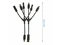 Y Branch Solar Panel Cable Wire Connector MMF FFM Set Wire T Splitter Waterproof Y Branch Solar Panel Cable Wire Connector MMF FFM Set Wire T Splitter Waterproof