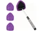 Car Windshield Cleaning Tool, Car Windshield Window Cleaner, Car Window Detailing Cleaning Kit, Extendable Handle and 4 Upgraded Reusable Microfiber Pads, Glass Wiper Brush Kit for Car&Home Purple Car Windshield Cleaning Tool, Car Windshield Window Cleaner, Car Window Detailing Cleaning Kit, Extendable Handle and 4 Upgraded Reusable Microfiber Pads, Glass Wiper Brush Kit for Car&Home Purple