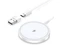 Core Tech Magnetic Wireless Charger 1-Pack, 3.96ft USB-C Cable with USB-A Adapter, Charging Pad for Compatible iPhone 12-17 and AirPods Cases, White Core Tech Magnetic Wireless Charger 1-Pack, 3.96ft USB-C Cable with USB-A Adapter, Charging Pad for Compatible iPhone 12-17 and AirPods Cases, White