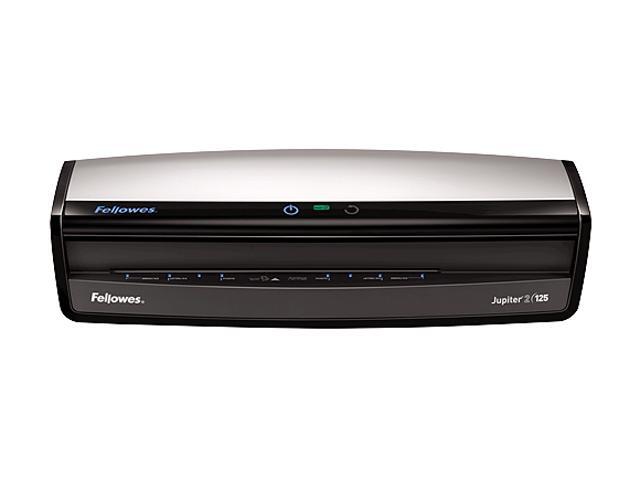 Fellowes 5734101 Jupiter 2 125 Laminator with Pouch Starter Kit - Black/Silver