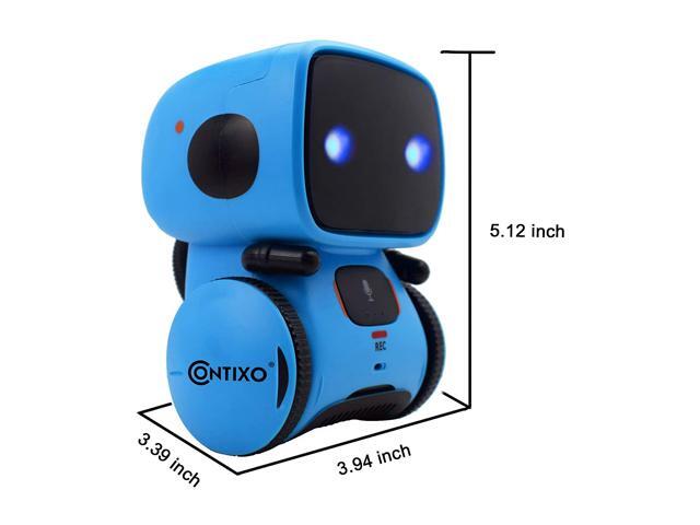 Contixo R1 Kids Mini Talking Smart Robot Voice Controlled, Sings & Dance, Funny for Adults & Family, Interactive Children's Toy for Boys, Girls,...