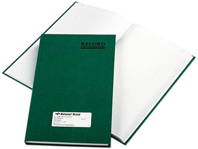 Read Right Emerald Series Account Book Green Cover 300 Pages 12 1/4 x 7 1/4 56131