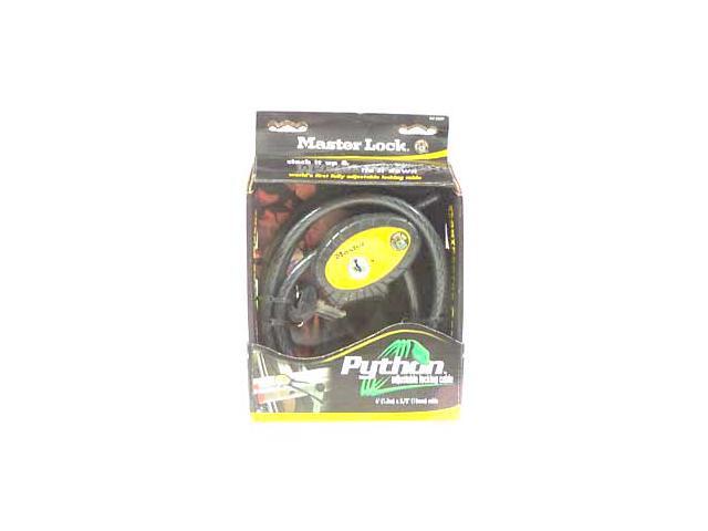 Master Lock 8413XDPF 6' Python Adjustable Padlock & Cable