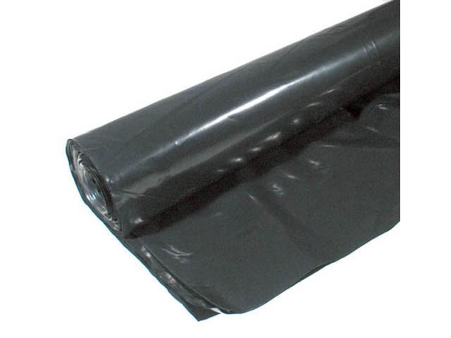 Warps 6CH10-B 10' X 25' 6 ML Black Plastic Sheeting