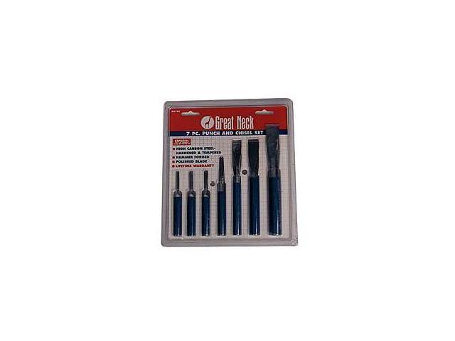 7 Pc Cold Chisel & Punch Kit