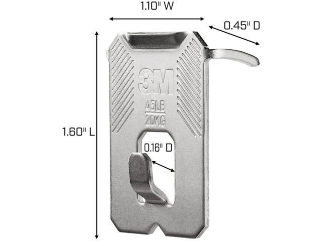 3M Claw Drywall Picture Hanger - Steel - 10/Pack 3PHKITM10ES