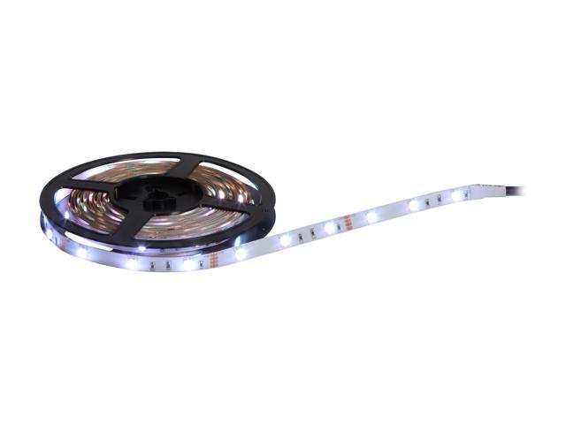 HitLights RGB Multicolor Changing SMD5050 LED Light Strip Kit - 150 LEDs, 16.4 Ft Roll, Cut to Length, Includes 60W Adapter and 44 Key Controller -...